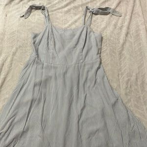 So medium flowy  dress